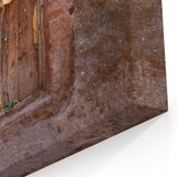 Rustic Ethiopian Stone Doorway - Traditional African Architecture Art