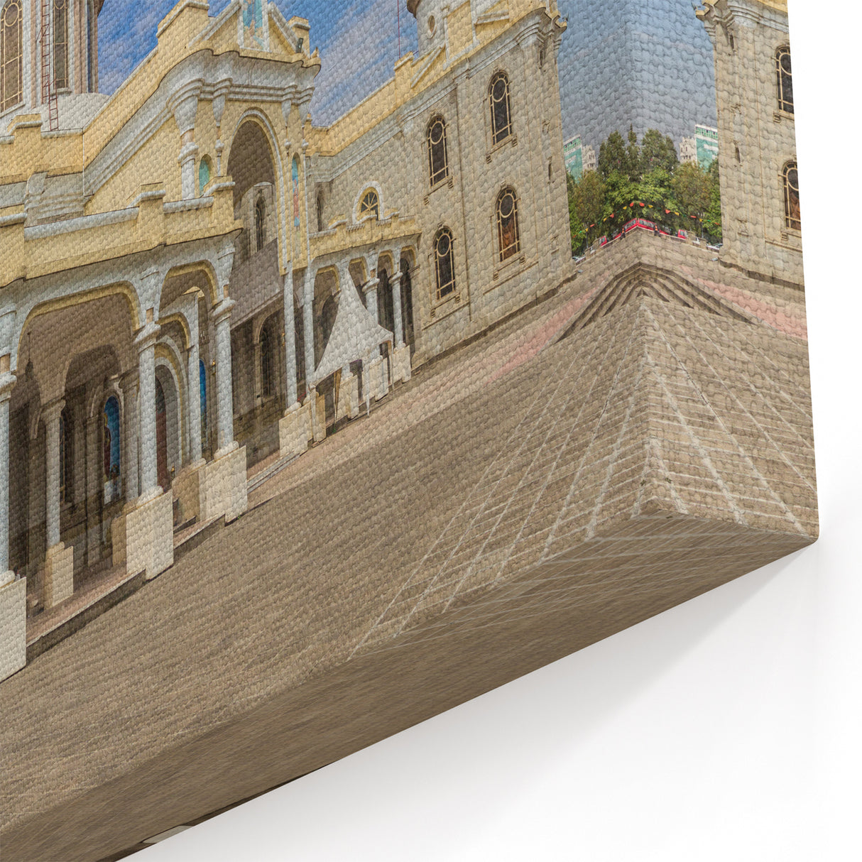 Stunning Ethiopian Cathedral Exterior - Architectural Art Print