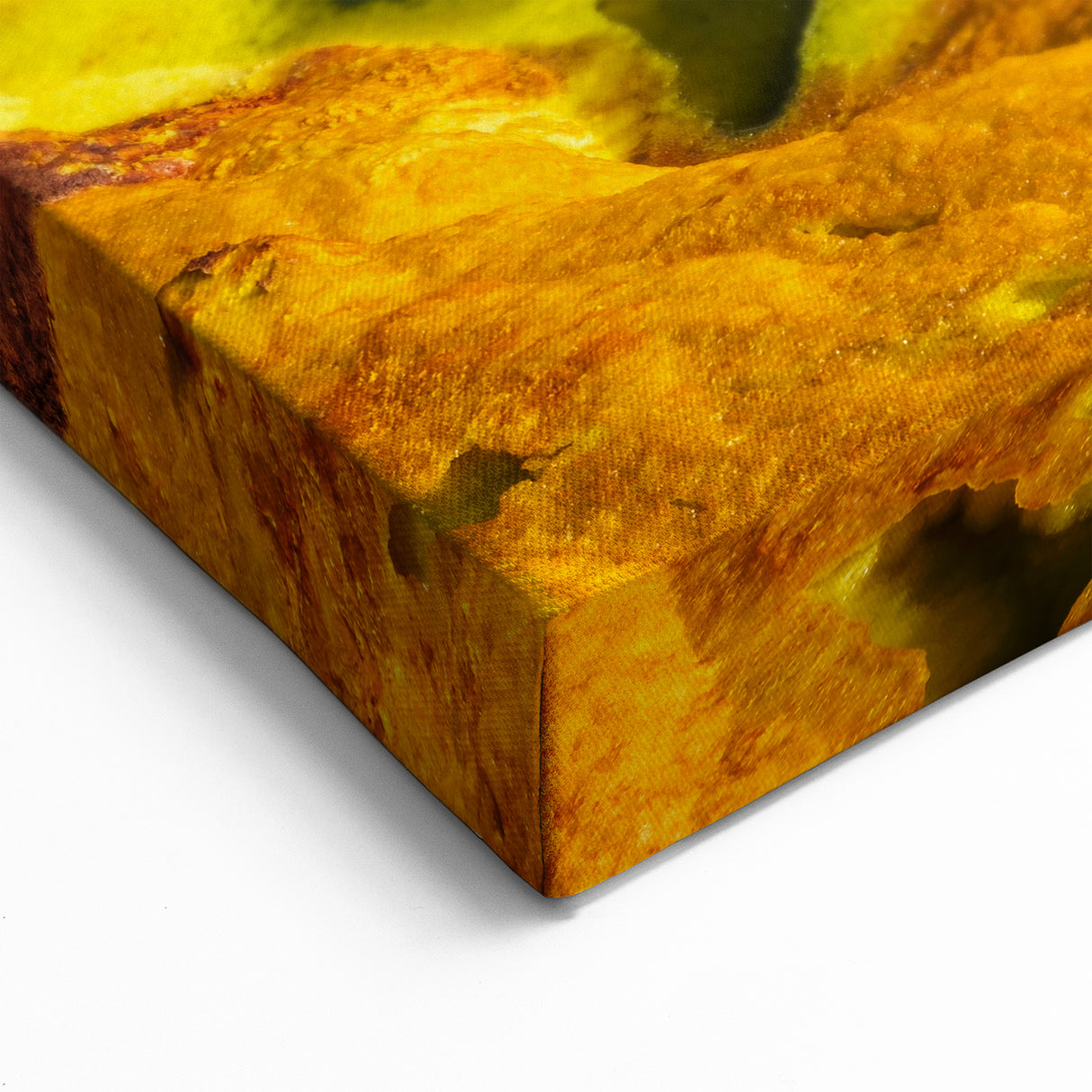 Vivid Ethiopian Sulfur Springs - Dynamic African Landscape Art Print