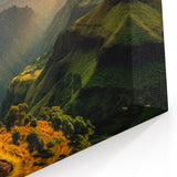 Stunning Ethiopian Mountain Sunrise - Majestic Landscape Art Print