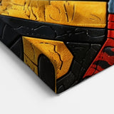 Abstract Ethiopian Art - Vibrant African Heritage on Canvas