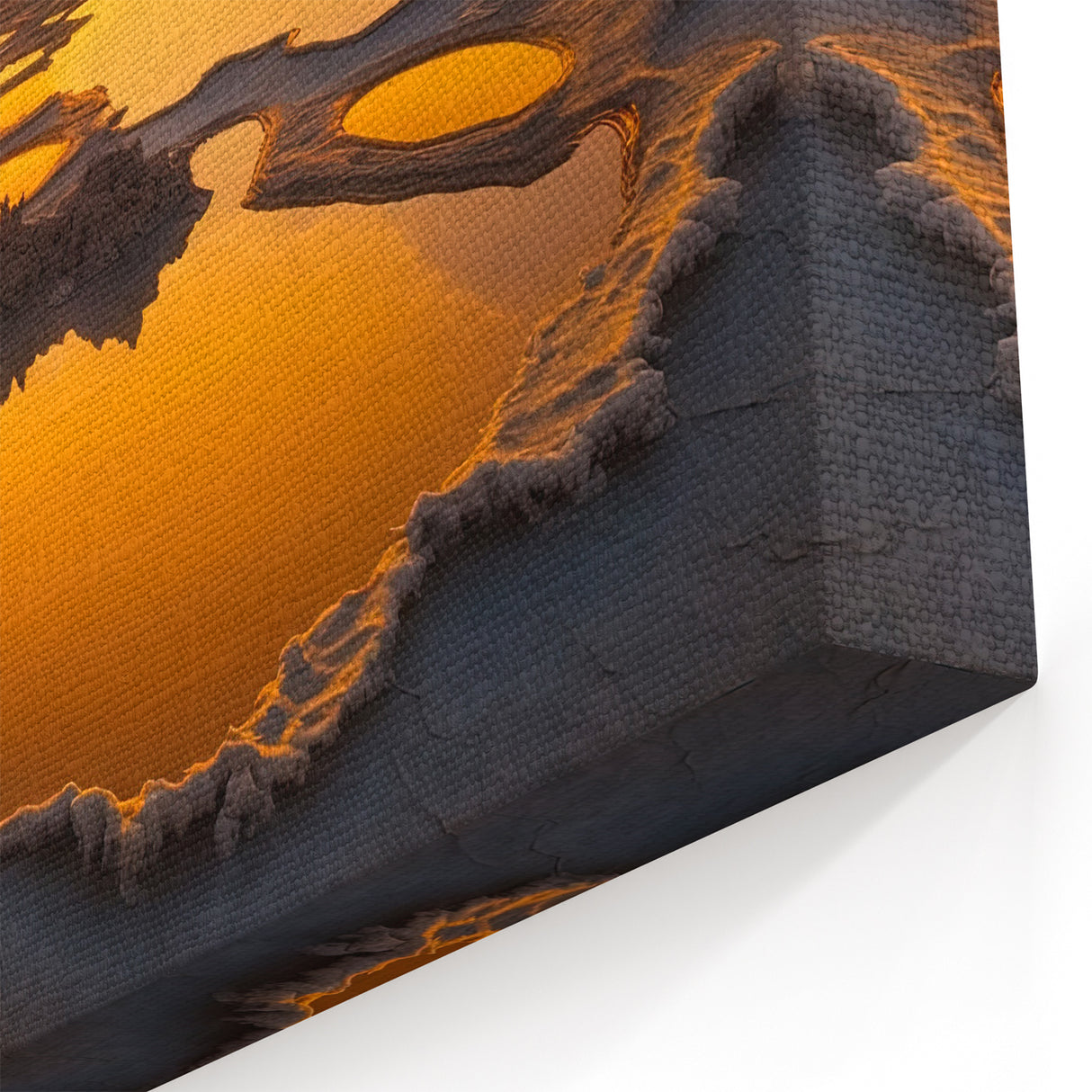 Ethiopian Salt Flats Sunset - Majestic African Landscape Art