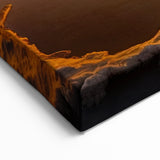 Ethiopian Salt Flats Sunset - Majestic African Landscape Art