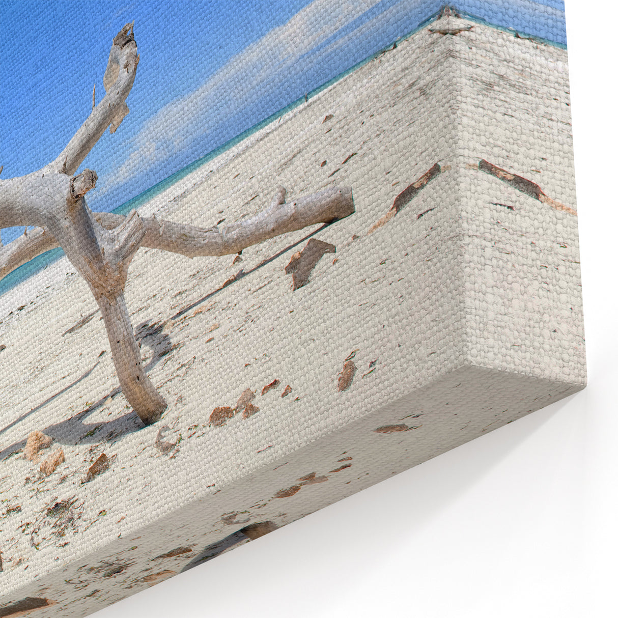 Serene Kenyan Beach Wall Art - African Coastal Photography Canvas