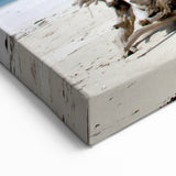 Serene Kenyan Beach Wall Art - African Coastal Photography Canvas