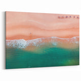 Aerial Acapulco Beach Art – Coastal Mexico Aerial Photography Print