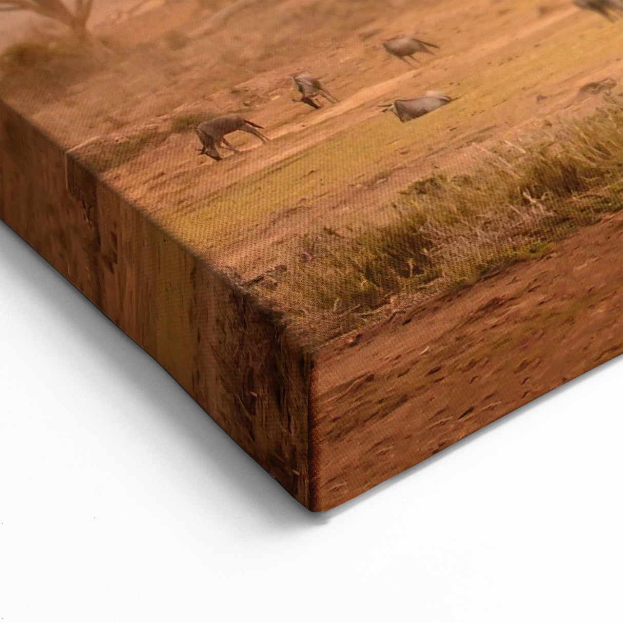 African Savannah at Dusk - Kenya Wildlife Landscape Wall Art