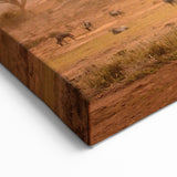 African Savannah at Dusk - Kenya Wildlife Landscape Wall Art