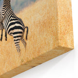 Playful Zebras in Kenya - African Wildlife Wall Art