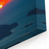 Breathtaking Acapulco Sunset Wall Art - Scenic Coastal Mexico Photography