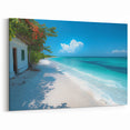 Serene Kenyan Beachfront Wall Art - Tropical Coastal Landscape Print