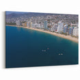 Panoramic Acapulco Beach Wall Art - Vibrant Mexican Coastal Photography