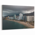 Dramatic Acapulco Beach Wall Art - Coastal Mexico Under Stormy Skies