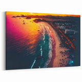 Vibrant Acapulco Sunset Wall Art - Dynamic Coastal Mexico Photography