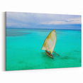 Madagascar Nature Art - Traditional Sailing Boat on Turquoise Waters