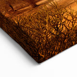 Madagascar Landscape Print - Majestic Baobab Trees at Sunset on Canvas