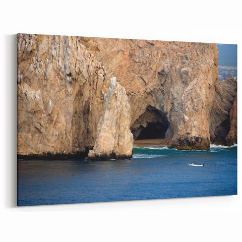 Baja California Sur Wall Art: Rugged Coastal Cliff Photography