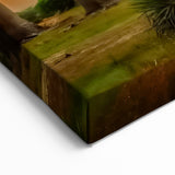 Stunning Madagascar Wall Art - African Baobab Trees Sunset Landscape Print