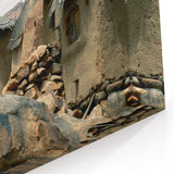 Dogon Village Huts in Mali - Traditional African Architecture Art