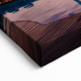 Tropical Mauritius Sunset Wall Art - African Island Scenery Canvas Print