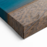 Mauritius Pier Sunrise Wall Art - Tranquil Tropical Island Scenic Print