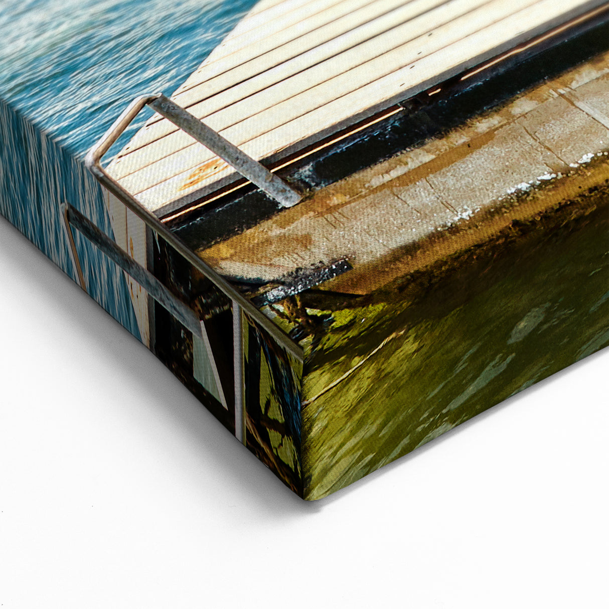 Peaceful Retreat by the Ocean - Tropical Mauritius Island Canvas Print