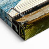 Peaceful Retreat by the Ocean - Tropical Mauritius Island Canvas Print