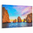 Scenic Baja California Rock Formations - Vibrant Coastal Mexico Art Print