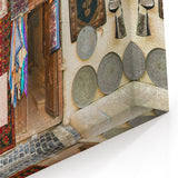 Azerbaijan Bazaar Art - Traditional Textiles and Crafts Print