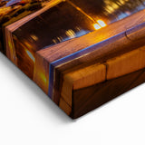 Baku Cityscape at Night - Azerbaijan Skyline Art - Illuminated Landmark