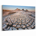 Azerbaijan Mud Volcanoes Art - Unique Natural Landscape