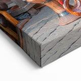 Colorful Bangladeshi Handicrafts - Vibrant Asian Culture Wall Art