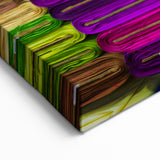 Vibrant Bangladeshi Fabrics - Colorful Textile Art for Your Walls