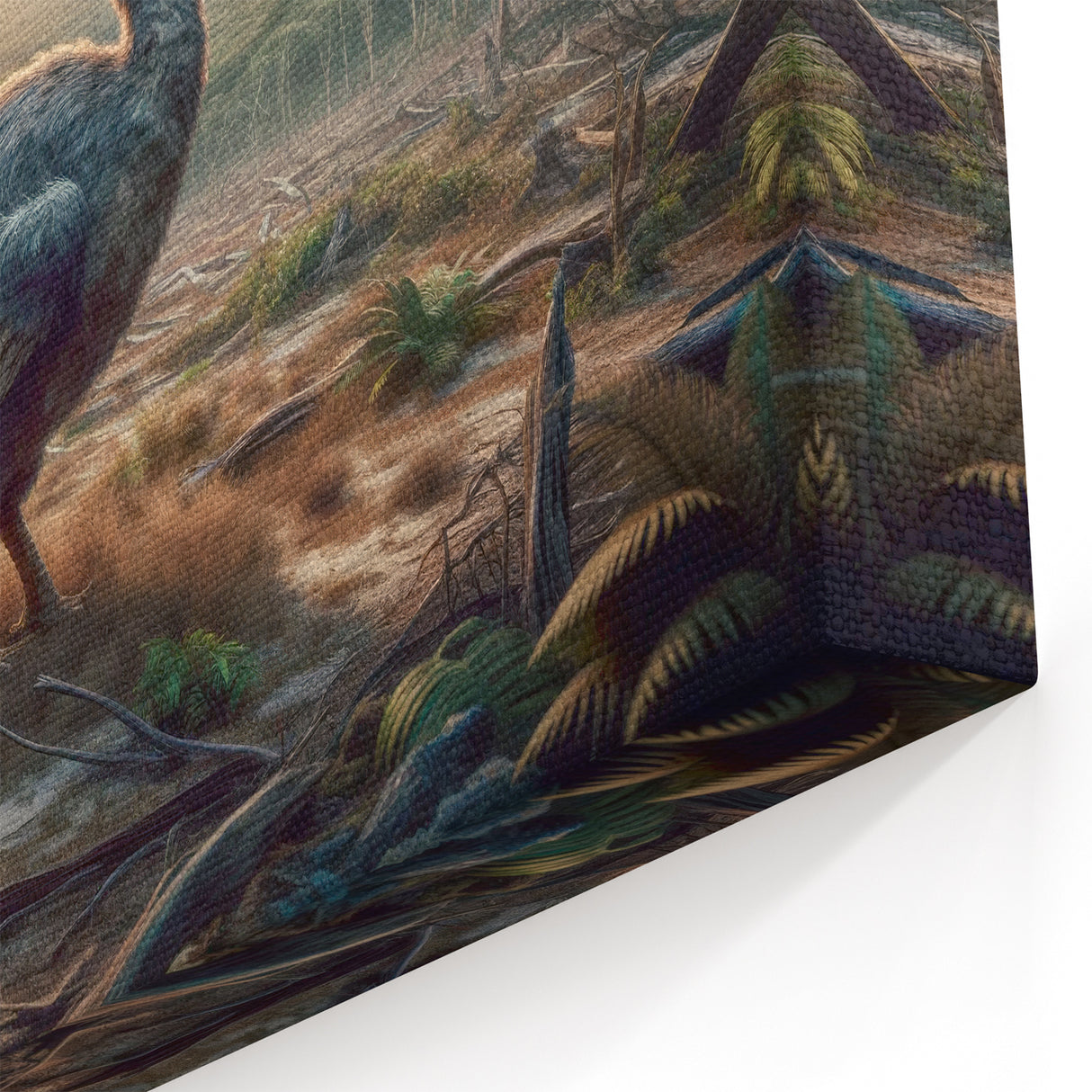 Majestic Dodo Bird in Enchanted Forest - Mauritius Wildlife Art Print