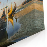 Traditional Bangladeshi Fishing Boats - Coastal Maritime Wall Art