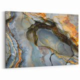 Abstract Mauritius Rock Formation - Scenic African Island Wall Art