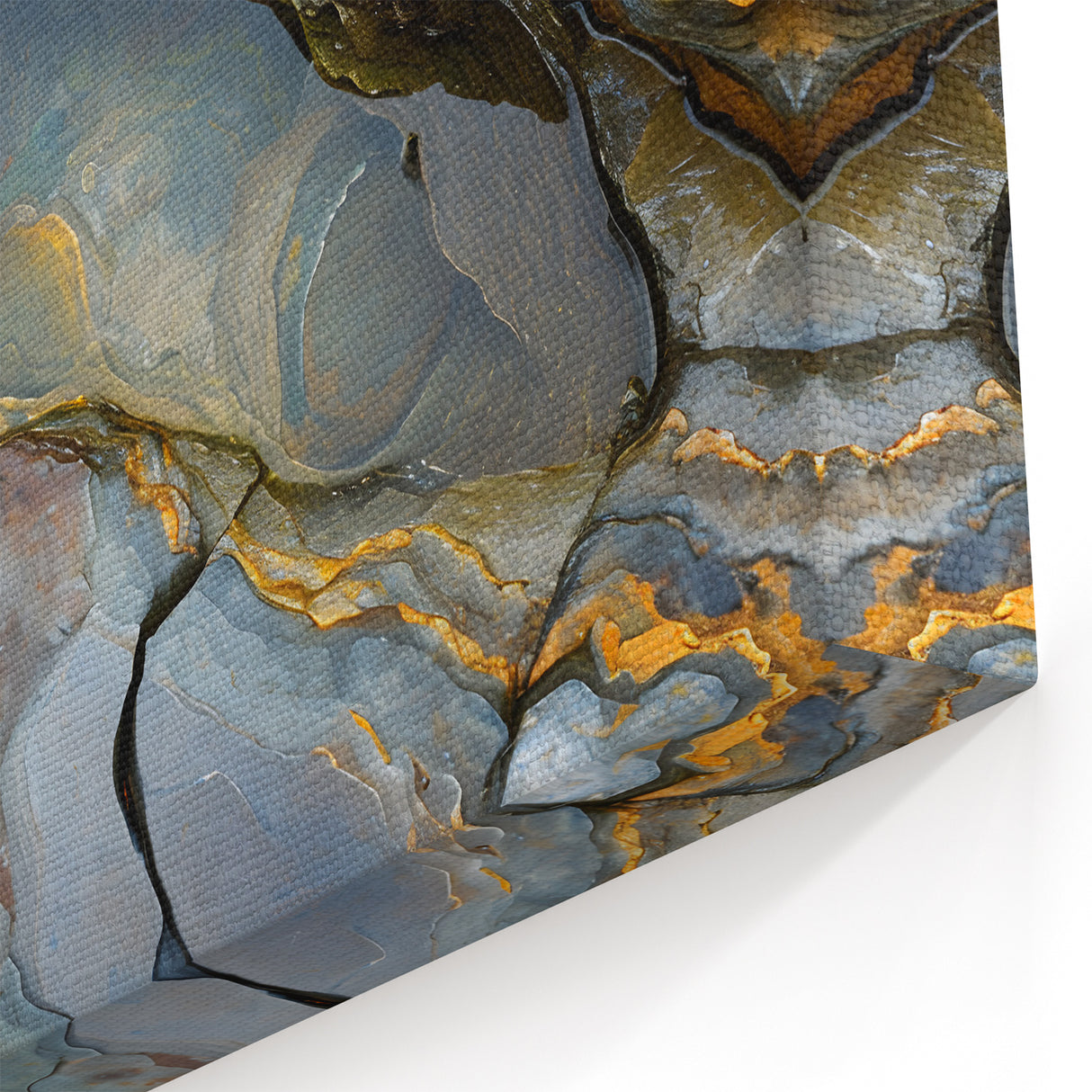 Abstract Mauritius Rock Formation - Scenic African Island Wall Art