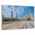 Modern Baku Mosque Art - Architectural Beauty Under Clear Skies Print