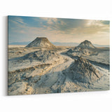 Azerbaijan Mud Volcanoes - Captivating Landscape Art Print
