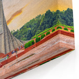 Beautiful Bangladesh Canvas Print - Scenic National Memorial Wall Art