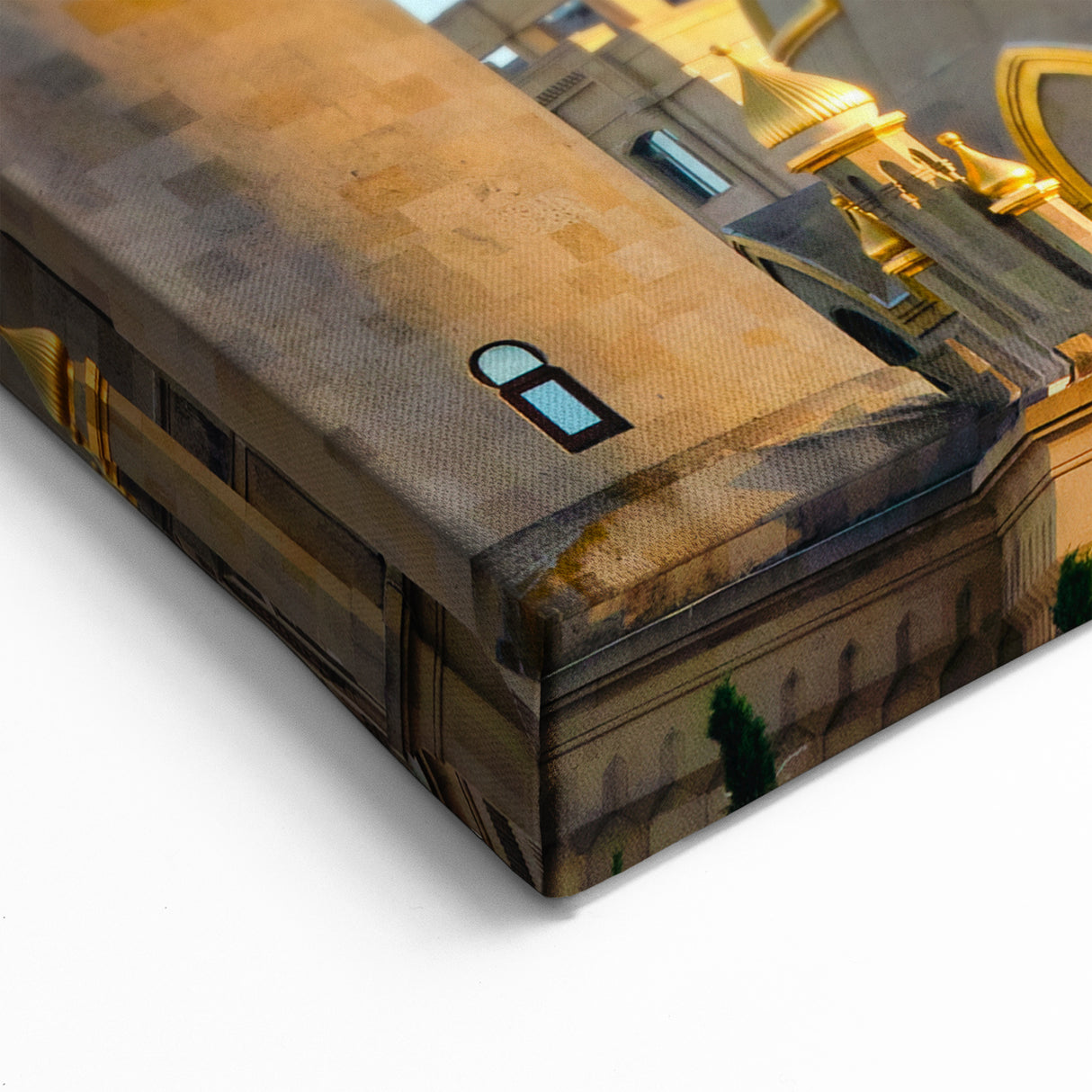 Azerbaijan Wall Art - Baku Skyline Print Cultural Heritage Canvas