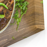 Traditional Bangladeshi Cuisine - Vibrant Food Photography Canvas Wall Art