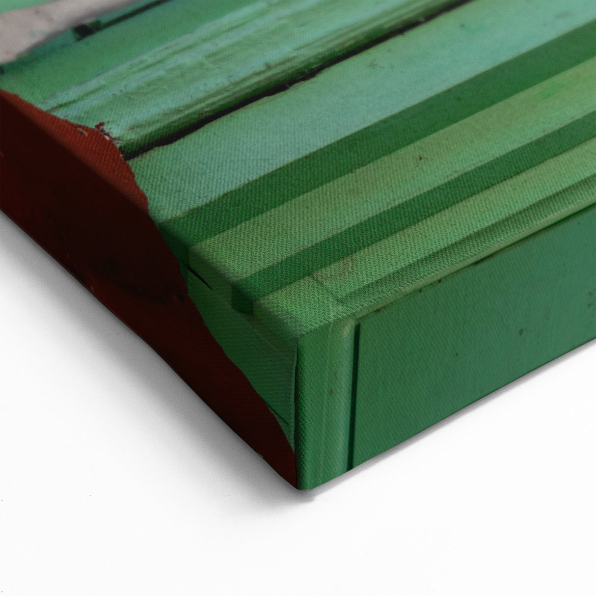 Vibrant Mexican Window Arch - Colorful Baja California Wall Art Print