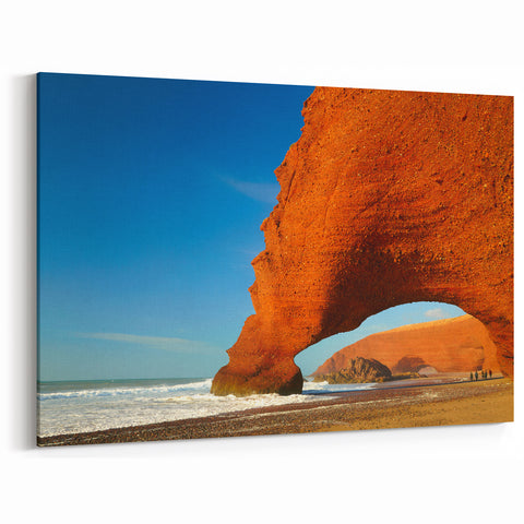 Moroccan Landscape Art - Legzira Beach Archway Scenic Wall Decor