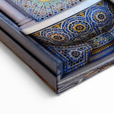 Moroccan Tile Art - Intricate Fountain Mosaic Wall Decor