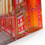 Vibrant Bhutan Monastery Art - Bhutan Cultural Canvas Prints for Decor