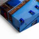 Moroccan Scenery Prints - Blue City Rooftop View in Chefchaouen