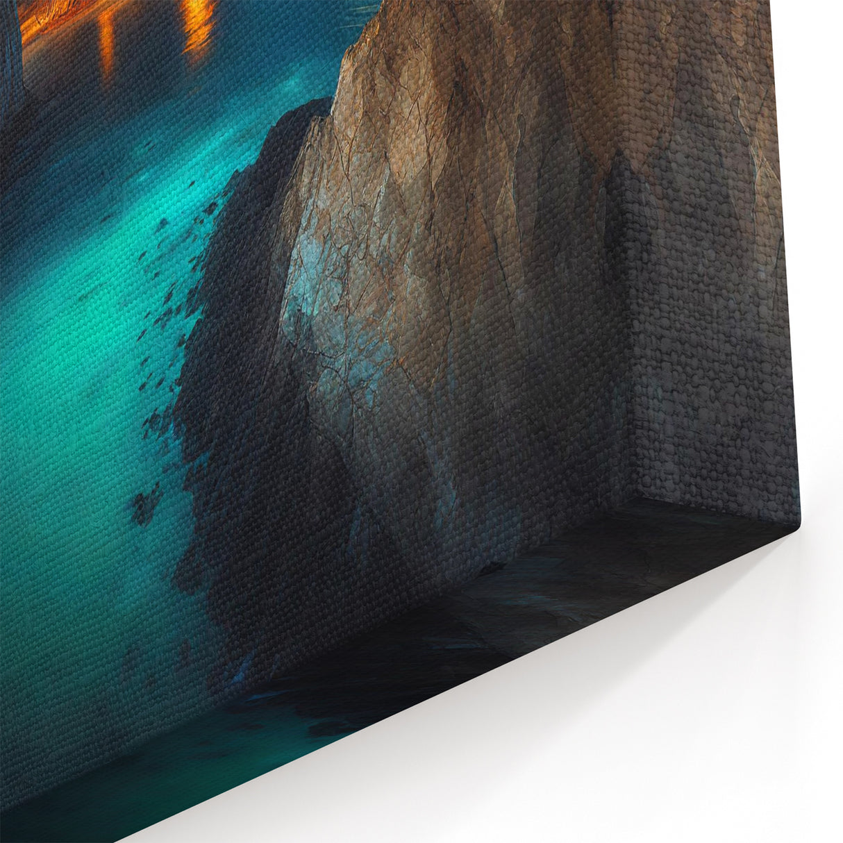 Cabo San Lucas Nightscape Art - Stunning Ocean and Rock Formation Print