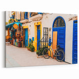 Marrakech Street Scene - Moroccan Wall Art for Home Decor