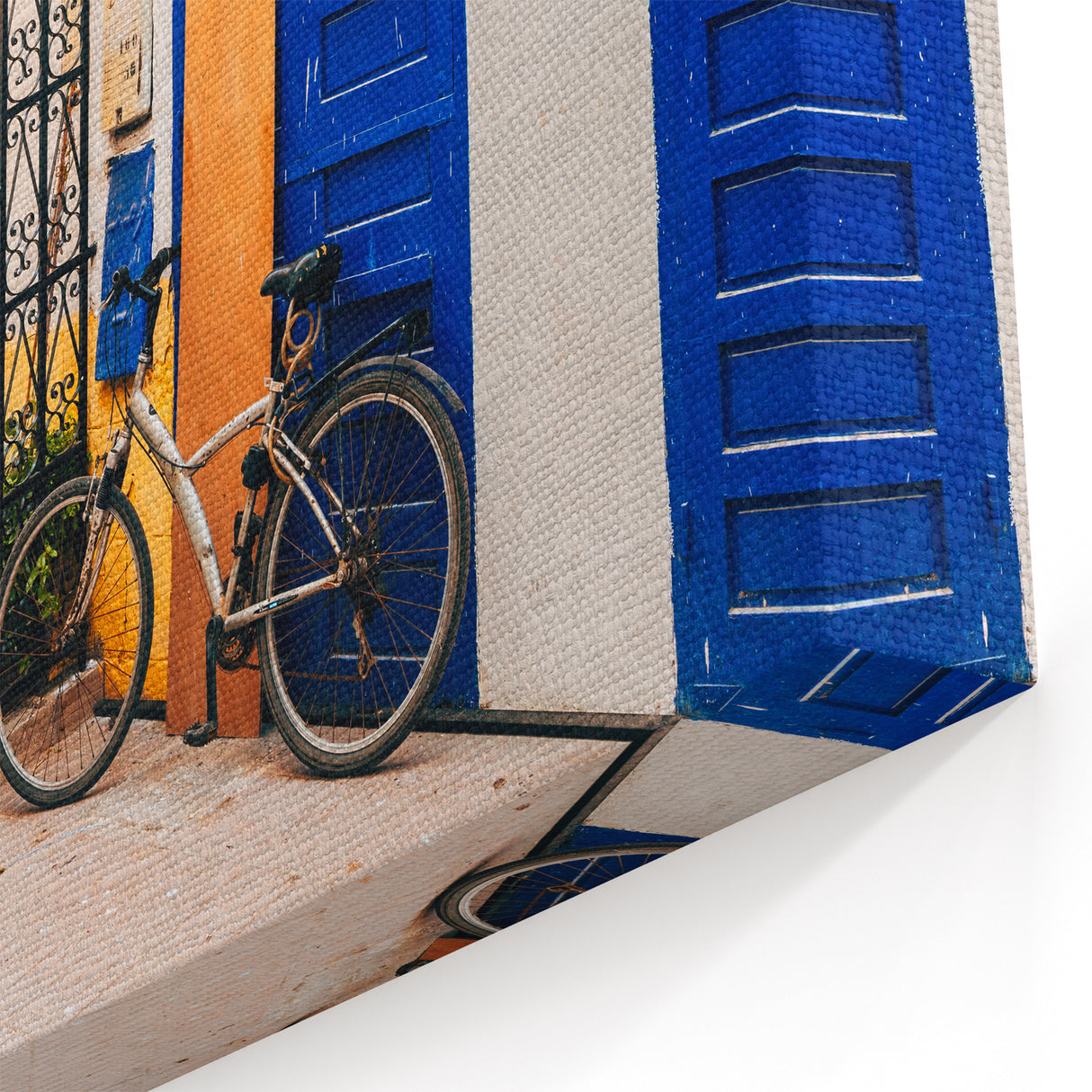 Marrakech Street Scene - Moroccan Wall Art for Home Decor